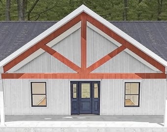 3 BEDROOM CRAFTSMAN House Plans - Under 1500 sq ft