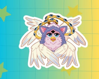 Biblically Accurate Furby Sticker