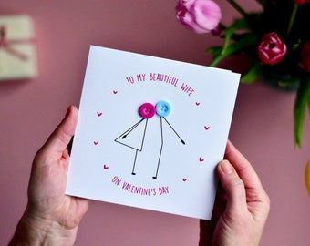 To My Wife on Valentine's Day Card