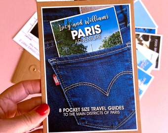 Personalised Paris Adventure Pocket Travel Guide