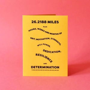 Carte Marathon de 26,218 milles
