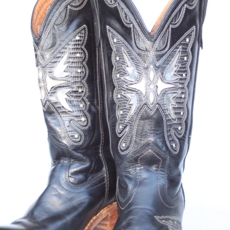 Dragonfly and Butterfly Women's Leather Boots main image 0