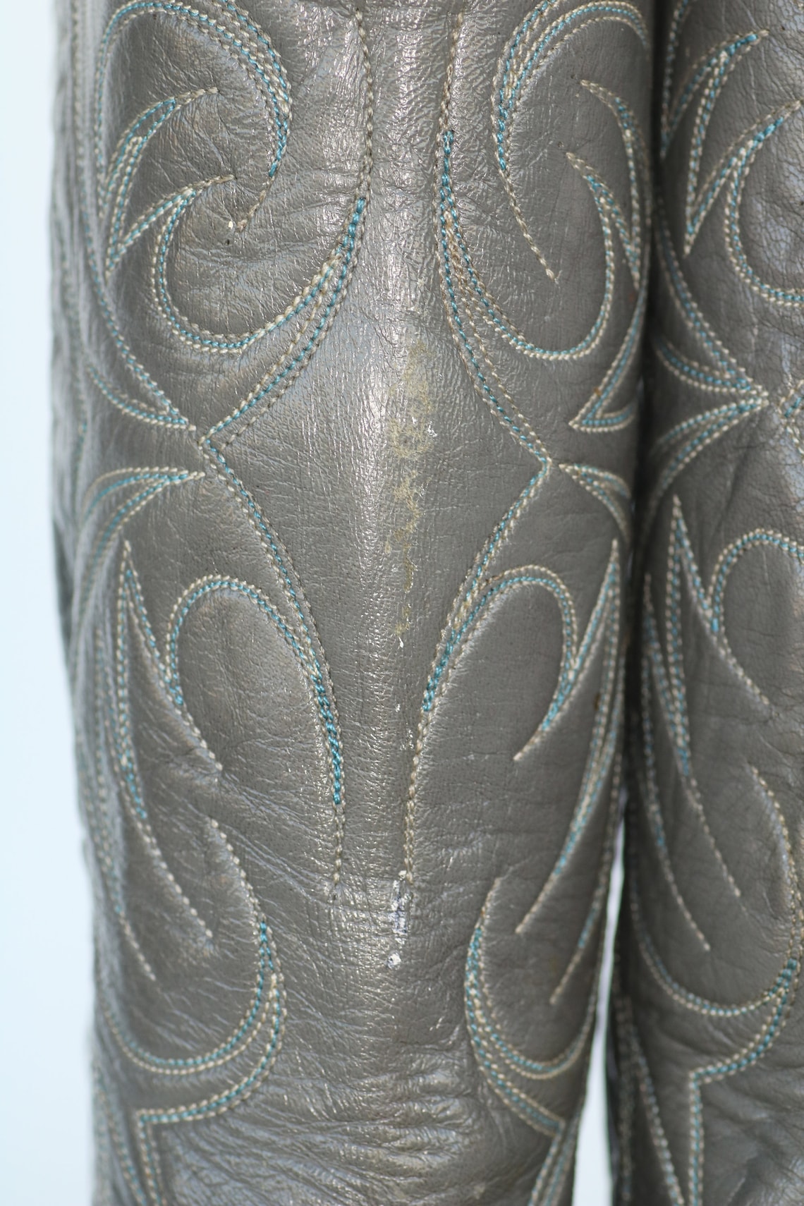 Vntage, Dan Post, Teju Lzard Lades Cowboy Boots 8 A NOS - Etsy UK