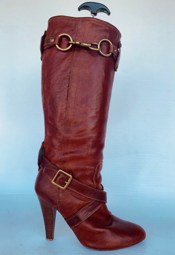 Gorgeous Vintage Coach Riding Boots Made in Italy… - image 3