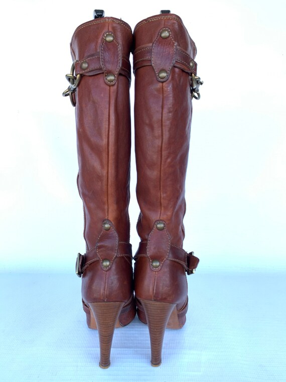 Gorgeous Vintage Coach Riding Boots Made in Italy… - image 5