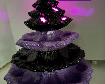 Clay Magic Yum yum Halloween   tree, ceramic