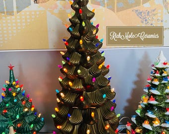 Ceramic Christmas Tree. Atlantic Mold - Etsy
