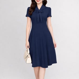 back dress lace Long Sleeve Applique Crepe Button Back Lace Dress