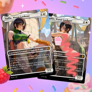 Delney, Streetwise Lookout x Yuffie / Carta proxy MTG x Final Fantasy