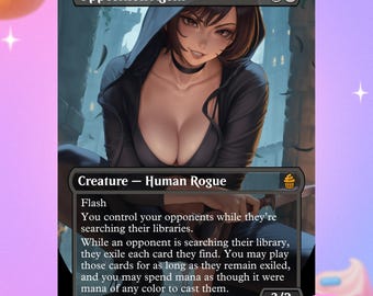 Opposition Agent, FOIL, Limited Edition Magic the Gathering Artist
