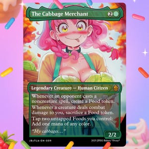 cabbage merchants mtg card Magic The Gathering - Avatar The Last Airbender main image 1