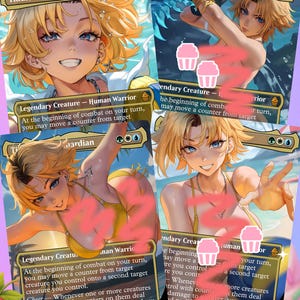 ティーダ、ユウナの守護者 | MTG x ファイナルファンタジー プロキシカード