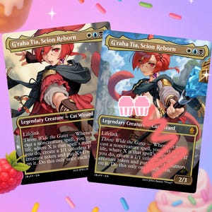 グラハ・ティア、新生の末裔｜MTG x ファイナルファンタジー プロキシカード