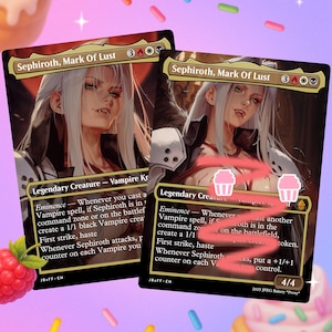 Edgar Markov x Sephiroth | MTG x Final Fantasy Anime Waifu Proxy Karte