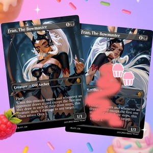 Archer orcs x Fran | Carte proxy MTG x Final Fantasy