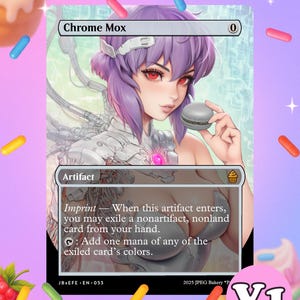 mtg cards with anime art Magic The Gathering War of The Spark Narset, Parter of Veils Japanese Alternate Card : Toys & Games Custom mtg card art inspired
