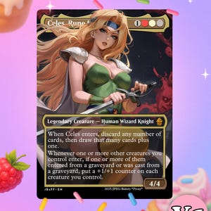 celes mtg final fantasy Amazon.com: Anime Rune Knight Card Sleeves 102 Pack  Compatible with MTG &  TCGs  Perfect for Celes Rune Knight & Final Fantasy Commander Decks   Premium Card Game Sleeves for Magic :