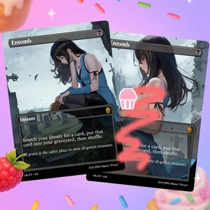Entomb x Linoa | Carte proxy MTG x Final Fantasy