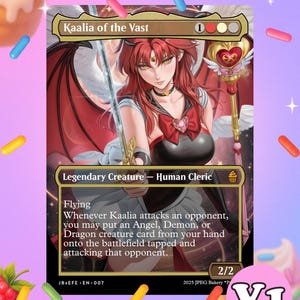 mtg kaalia of the vast commander deck Kaalia of the Vast Angels Demons Dragons Magic MTG Commander Deck main image 1