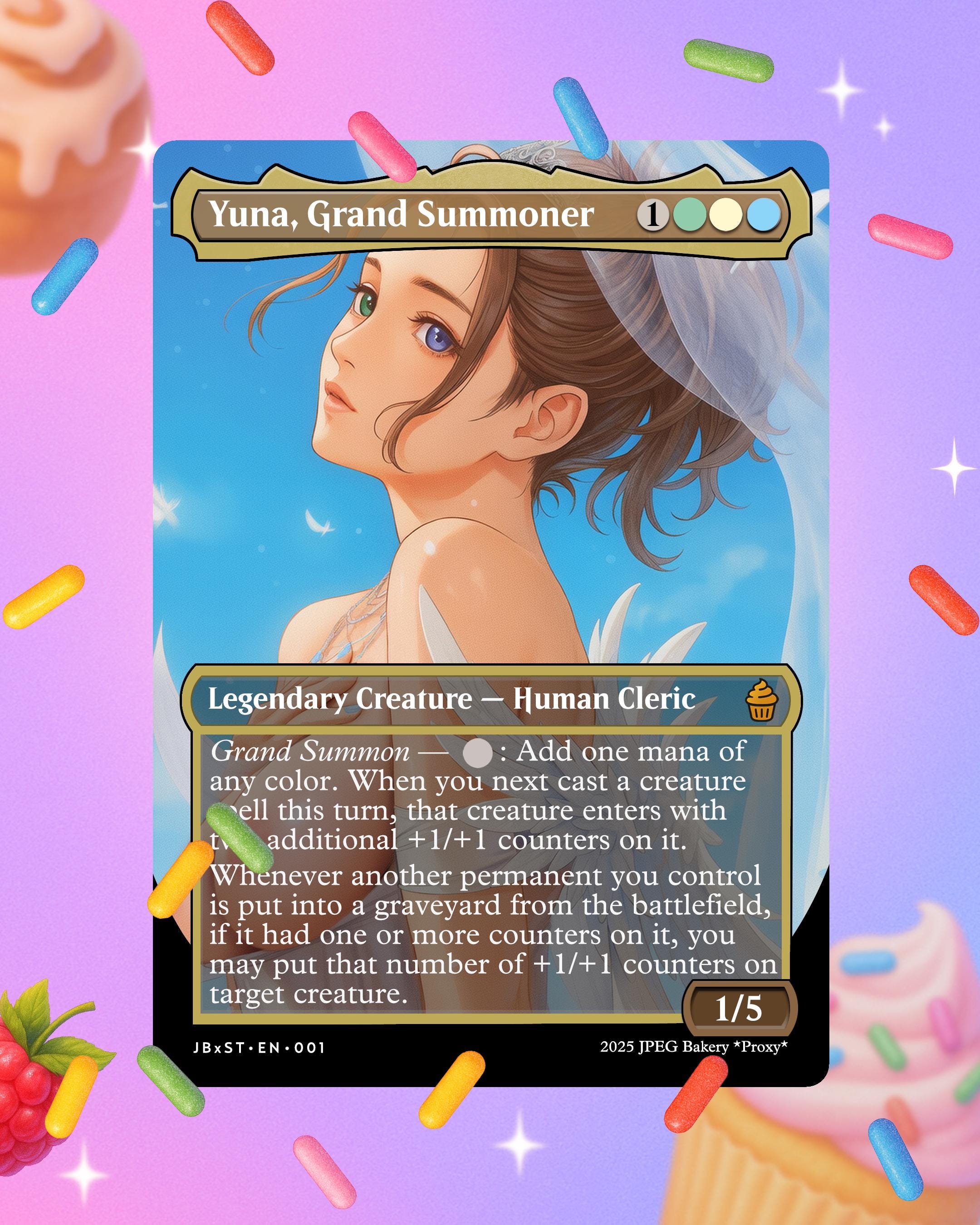 Yuna Grand Summoner Mtg - Etsy
