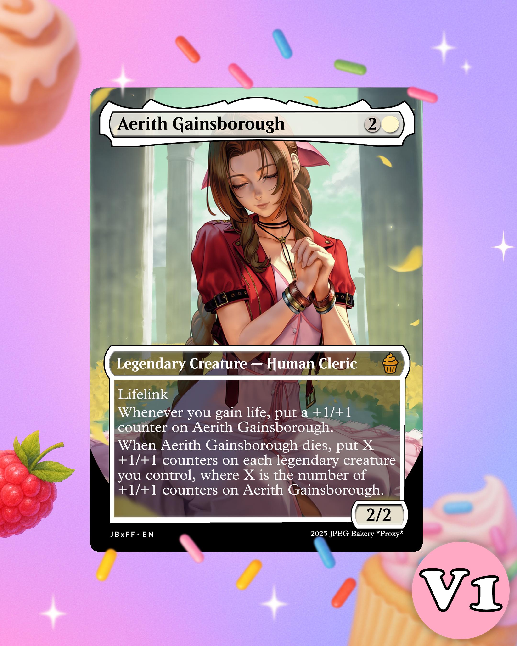 Aerith Mtg Proxy - Etsy Aerith Mtg Proxy - Etsy