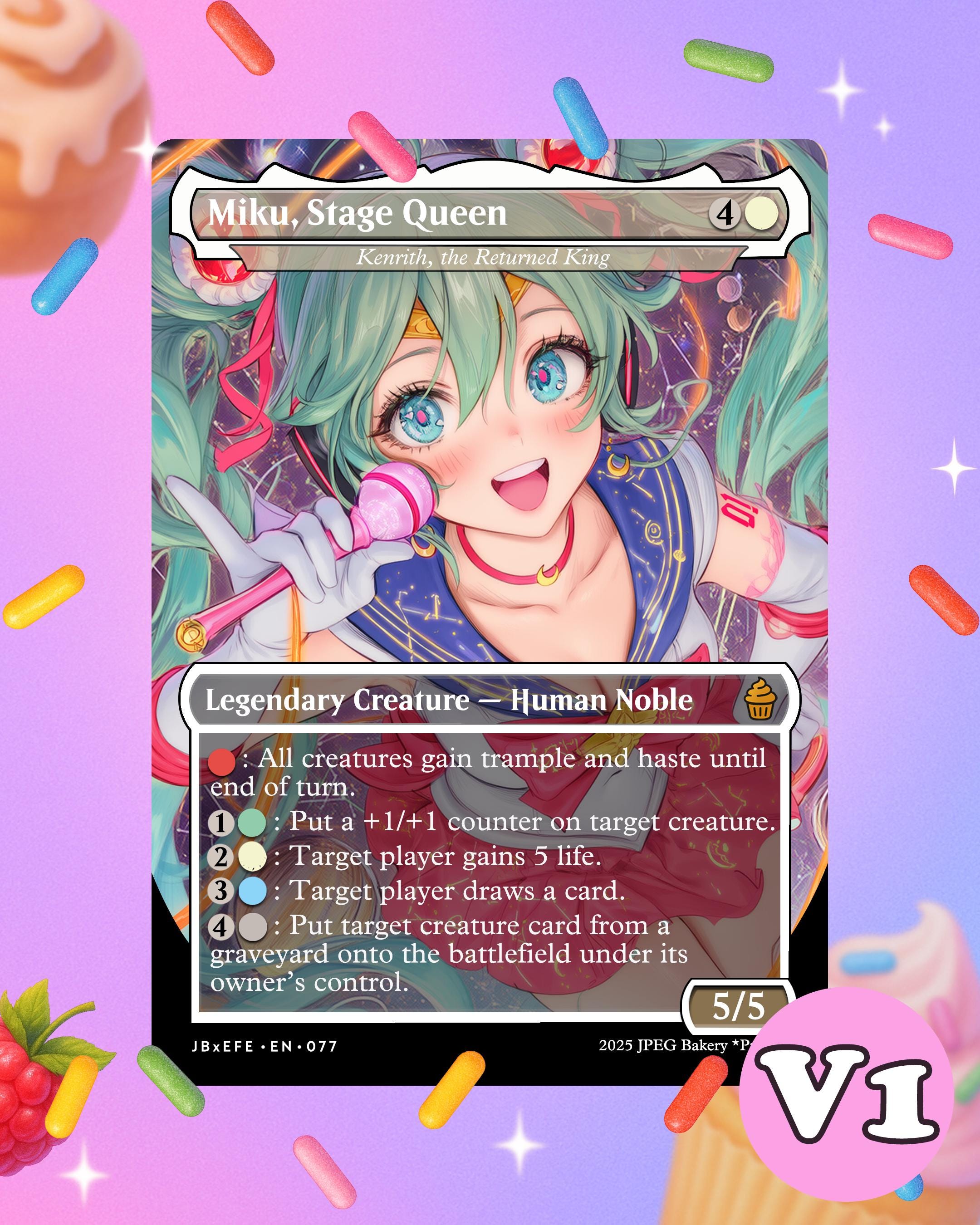 mtg miku cards Hatsune Miku: Digital Sensation JP Foil Edition – TCGFIX main image 0
