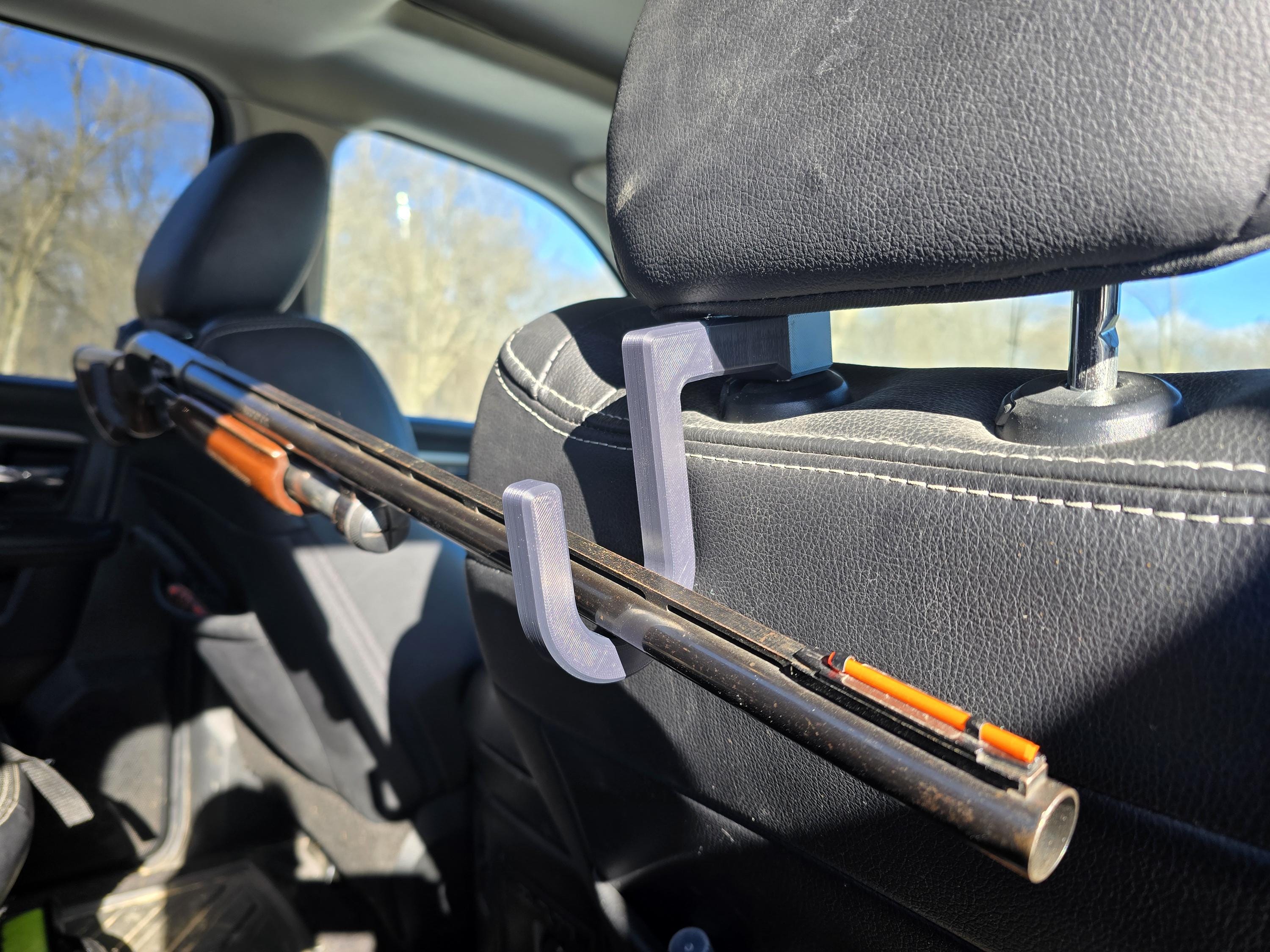 Head Rest Rifle Rack Headrest Gun Rack V2 - Etsy