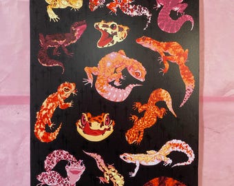 Leopard Gecko Poster Print