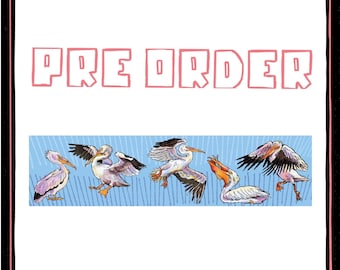 Blue Pelican Dance Washi Tape