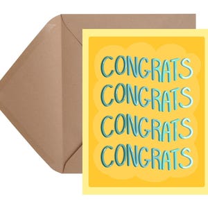 FÉLICITATIONS - Carte pour les jalons, l'obtention du diplôme, une nouvelle réalisation, un nouveau chapitre, etc.