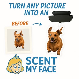 Custom Photo Car Air Freshener – Personalized Face, Pet, or Logo – Double-Sided Scented Gift – Unique Car Accessory