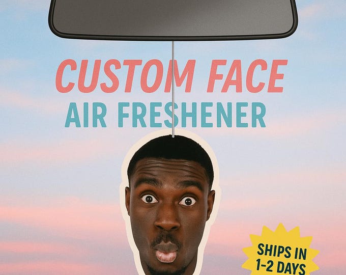 Custom Air Freshener from Photo - Air Freshener - Car Accessories for Boyfriend Fathers Day Decor Christmas Gift for him