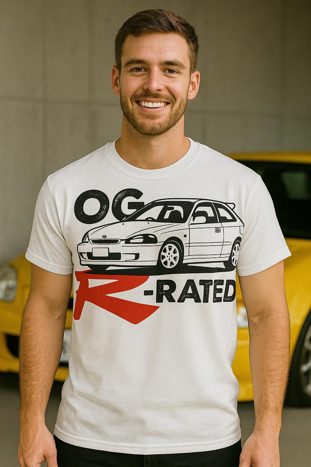 Type R Ek9 Sticker OG R-rated | Honda Civic EK9 Type R Vector Design | Ai Svg Eps Png Jpg ...