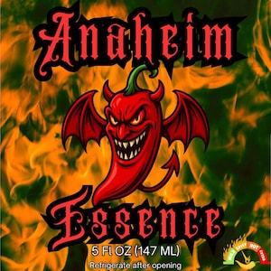 Local pickup only! Anaheim Essence (Spicy) – Fire-Smoked Hot Sauce with Chili & Garlic (5 oz)