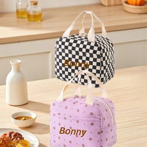 Boîtes à lunch personnalisées pour étudiants et bureaux | Sacs d'école faits main pour les écoles