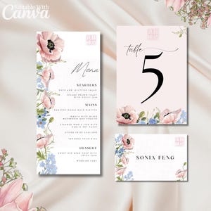 Pacote de modelos de convites de casamento asiáticos, número de mesa, cardápio de casamento, cartão de lugar, felicidade dupla, moderno, chinês, vietnamita, conjunto de sinalização