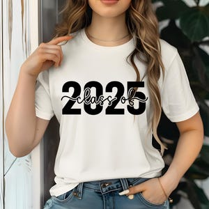 Class of 2025 Graduation Shirt,Class of 2025 T-shirt, Funny High School Shirt, College Graduation Tee Shirt for Him or Her