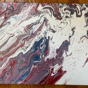 16&quot; x 20&quot; Acrylic Painting on Canvas, Original Handmade, Wall Art