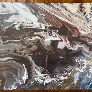 16&quot; x 20&quot; Acrylic Painting on Canvas, Original Handmade, Wall Art