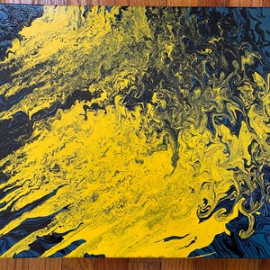 16&quot; x 20&quot; Acrylic Painting on Canvas, Original Handmade, Wall Art