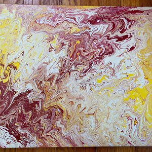 16&quot; x 20&quot; Acrylic Painting on Canvas, Original Handmade, Wall Art