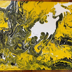 16&quot; x 20&quot; Acrylic Painting on Canvas, Original Handmade, Wall Art