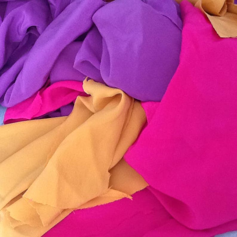Large Silk Scraps Etsy