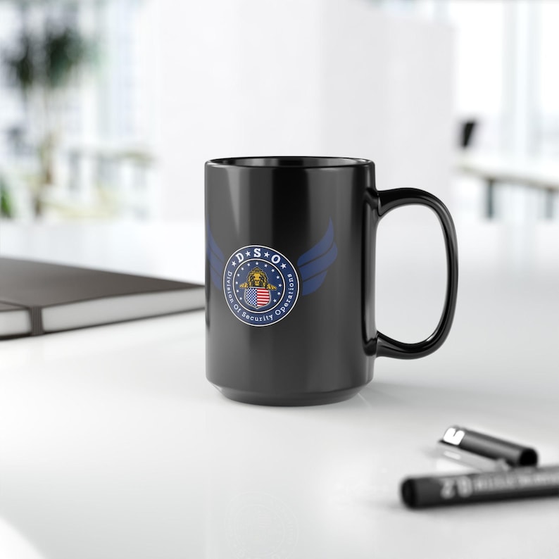 Resident Evil Coffee Mug, D.S.O. logo, dishwasher and microwave safe mug for gamers and horror fans image 4