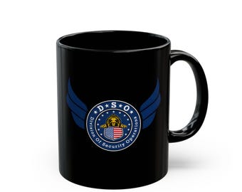 Resident Evil Coffee Mug, D.S.O. logo, dishwasher and microwave safe mug for gamers and horror fans