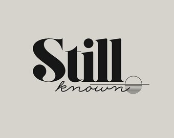 Still Known Logo – Downloadable Brand File