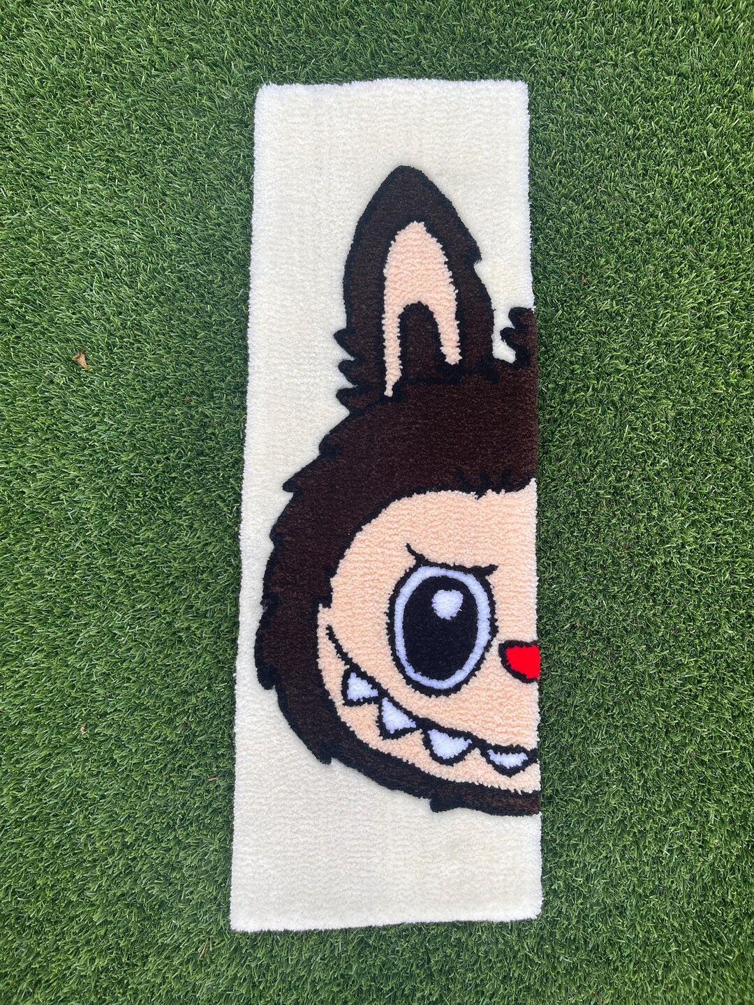 Labubu Rug Labubu Rug, Brown Toy Tufted Rug for Kids Room, Cartoon Character Area ...