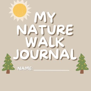 Nature Walk Journal for Kids | Printable Outdoor Exploration Mini-Book | PNW-Inspired Nature Journal for Hikes and Backyard Adventures