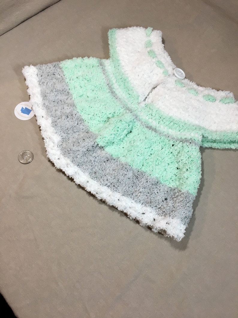 Lovely baby clothes girl crochet baby dress baby girl sweater 1 year old birthday gift baby tunic