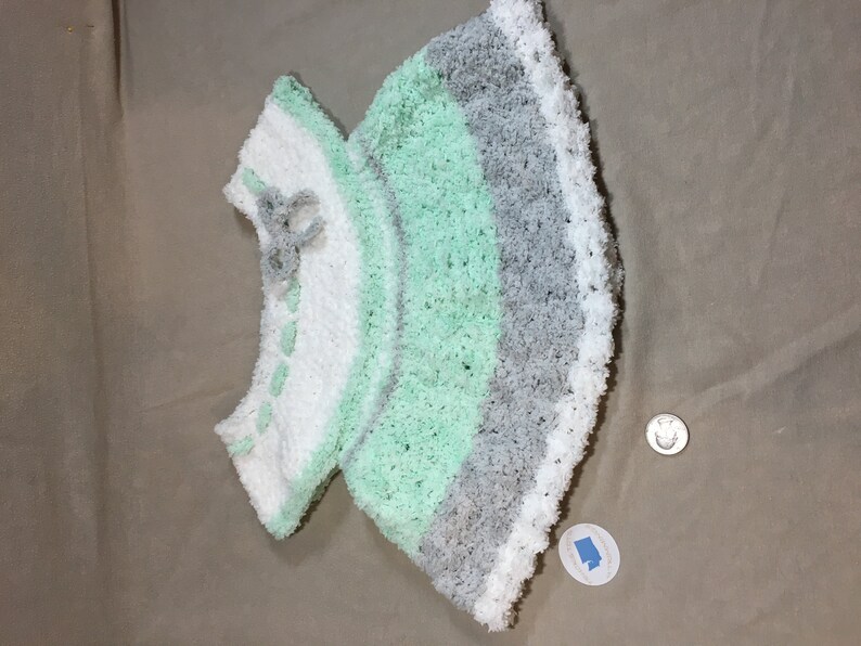Lovely baby clothes girl crochet baby dress baby girl sweater 1 year old birthday gift baby tunic